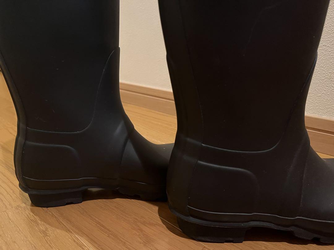 【美品】HUNTER レインブーツ　23.5〜24