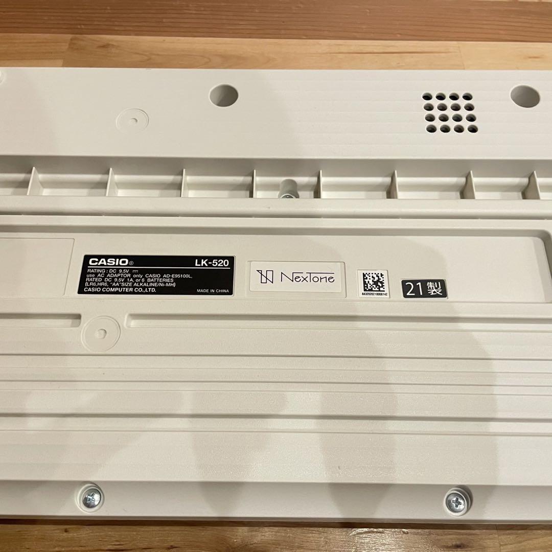 美品‼️CASIO 光ナビゲーションキーボード LK-520 Casiotone