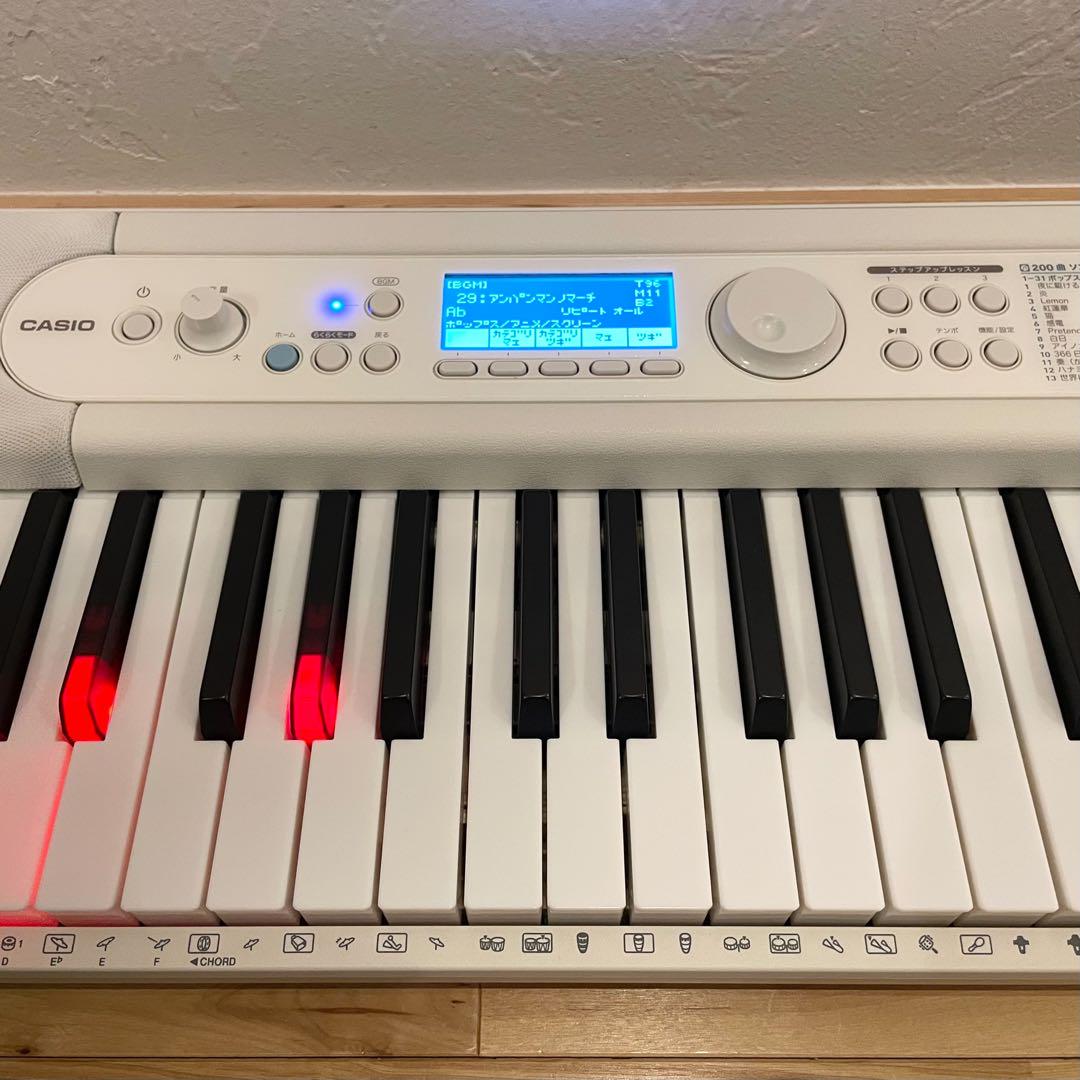 美品‼️CASIO 光ナビゲーションキーボード LK-520 Casiotone