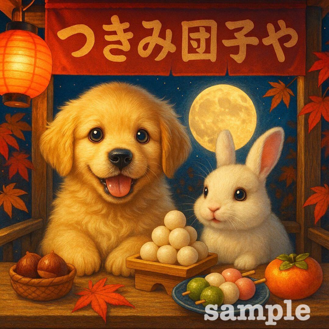 P251 パネル生地 ポメラニアン シーズー 18×18 6枚1セット P251 パネル生地 ポメラニアン シーズー 18×18 6枚1セット