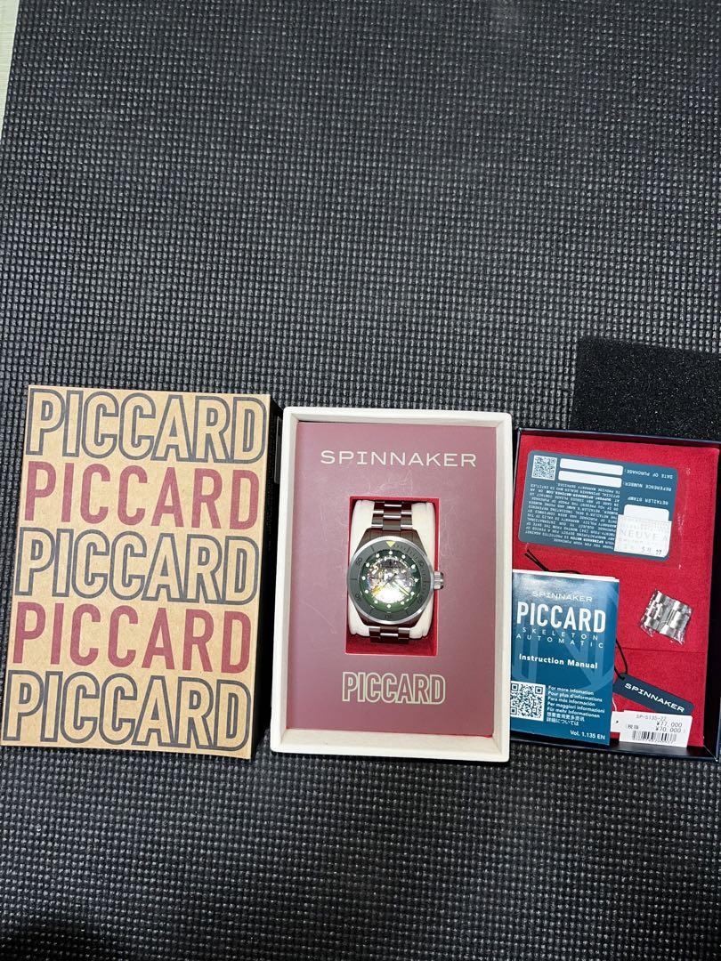 最終値下げ！SPINNAKER PICCARD ネット販売限定スケルトングリーン