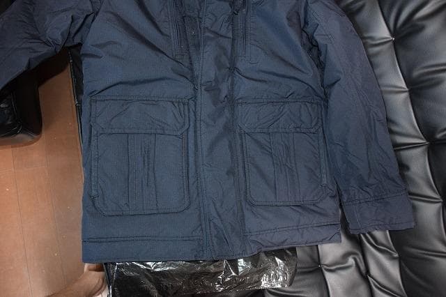 ◆アバクロ◆SHERPA LINED NYLON PARKA◆M・ネイビー◆