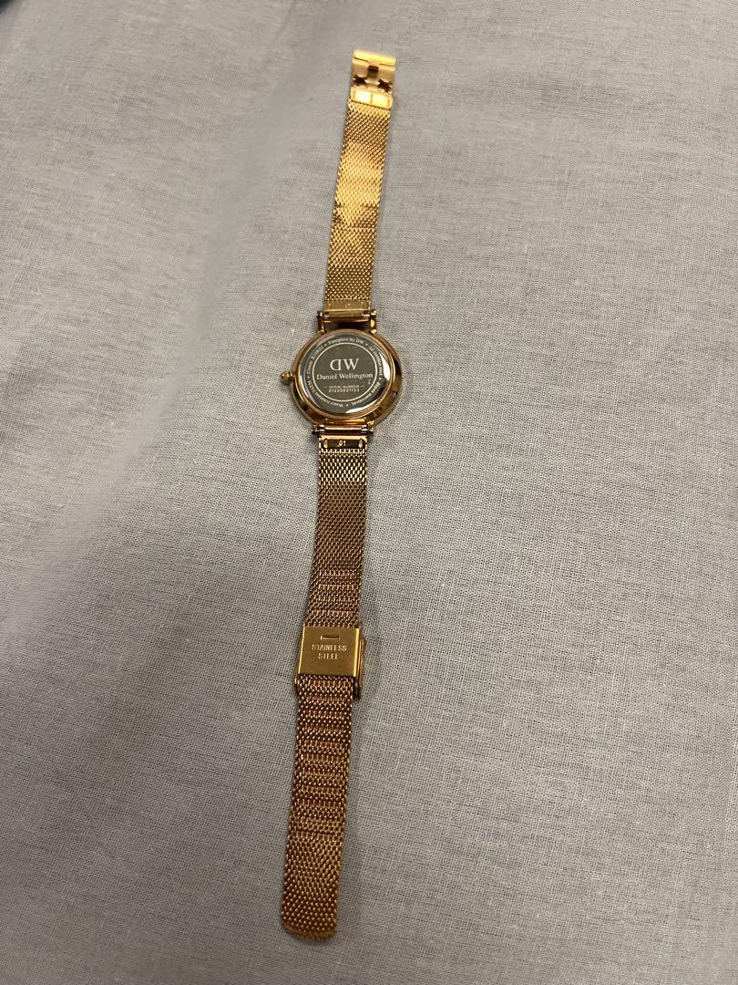 Daniel Wellington DW ゴールドメッシュ時計 32mm - メルカリ