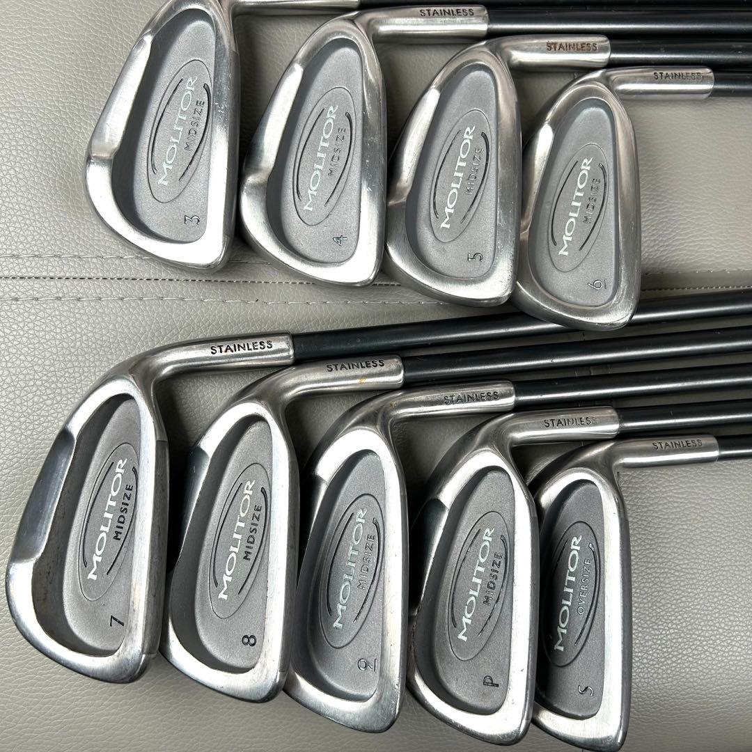 超豪華　SPALDING メンズゴルフクラブ フルセット　キャディバッグ 超豪華 メンズゴルフクラブ 10本 フルセット クーガー スポルディング