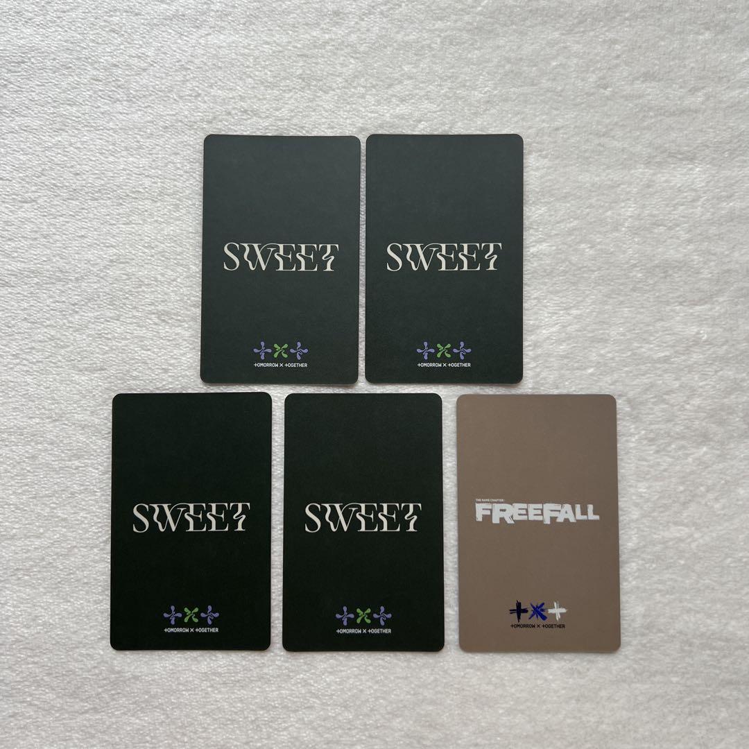 TXT ボムギュ トレカ CD まとめ売り TOMORROW FREEFALL｜Yahoo