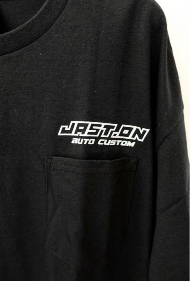 JAST ON 新ロゴ XL ブラック Tシャツ ジャストオン - メルカリ