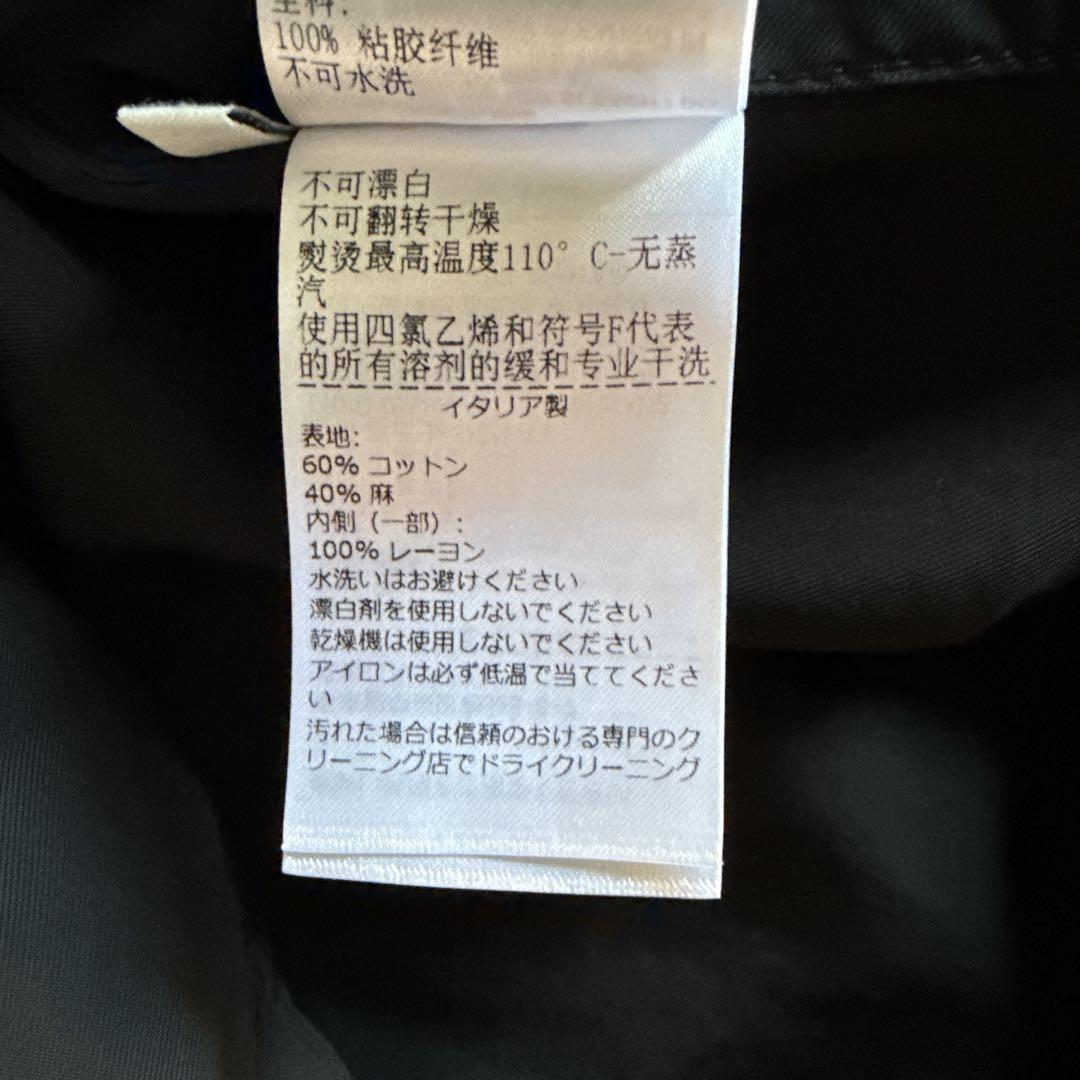 Bottega Veneta 23ss ダブルレイヤードシャツ ストライプ黒