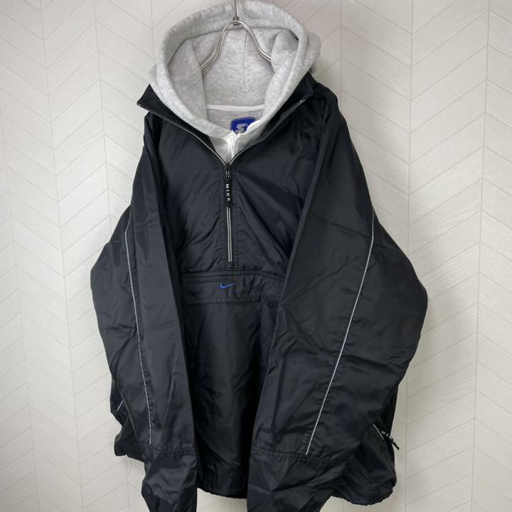 通販国産 入手困難 90s ナイキ ナイロンジャケット ハーフジップ アノラック ゆるダボ gdM18-m45151382950 人気SALE送料無料
