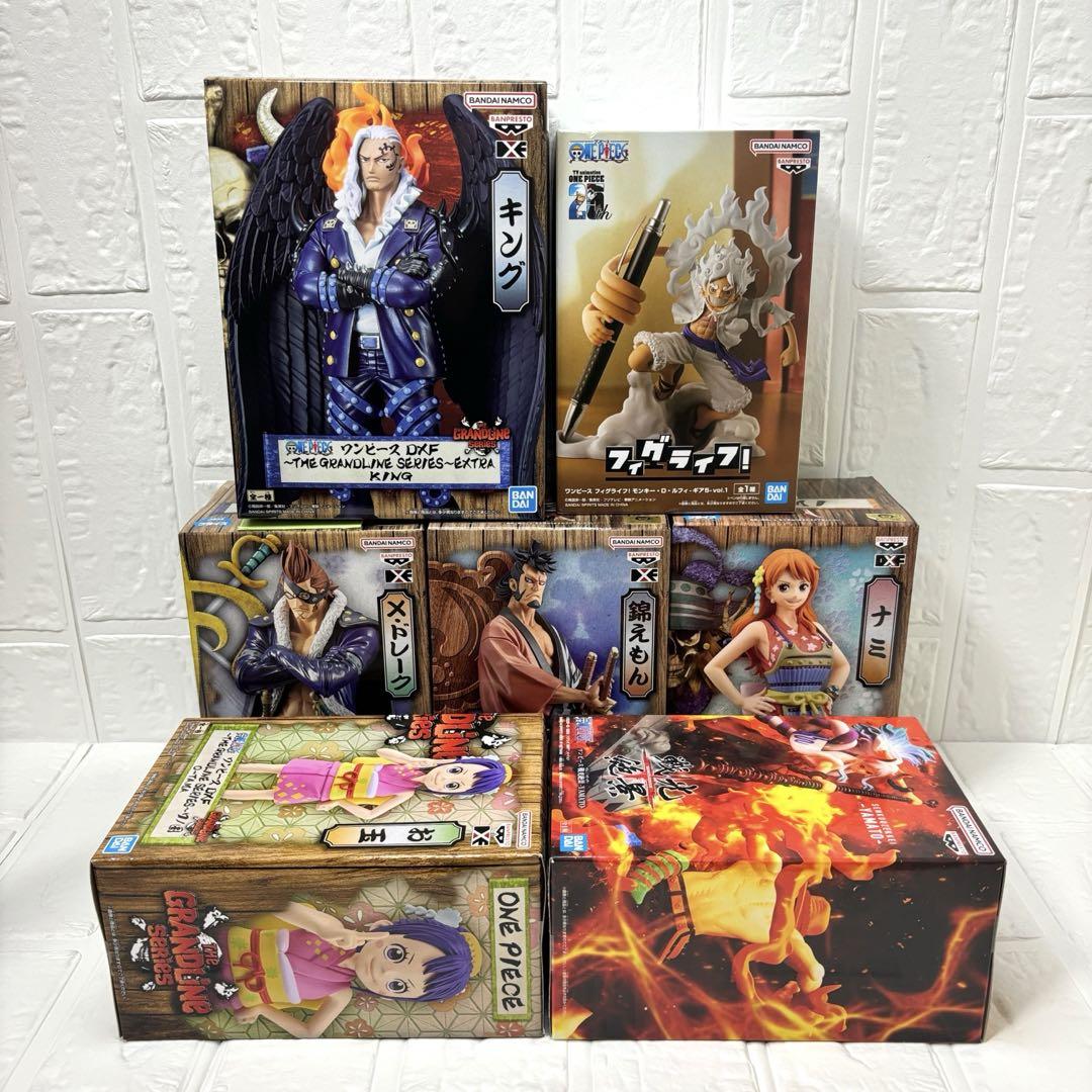 ワンピースフィギュア7体セット【新品・未開封】