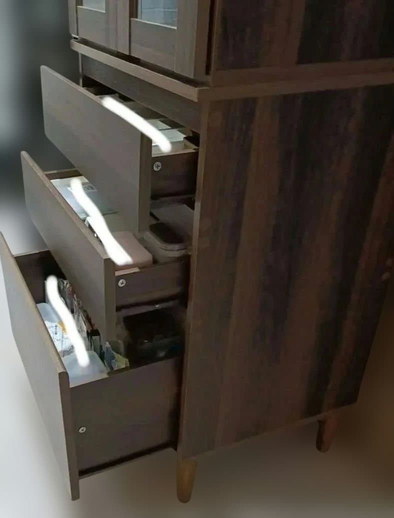 食器棚 幅60 引き出しタイプやや傷や汚れあり NEXPOTALLINN_EU