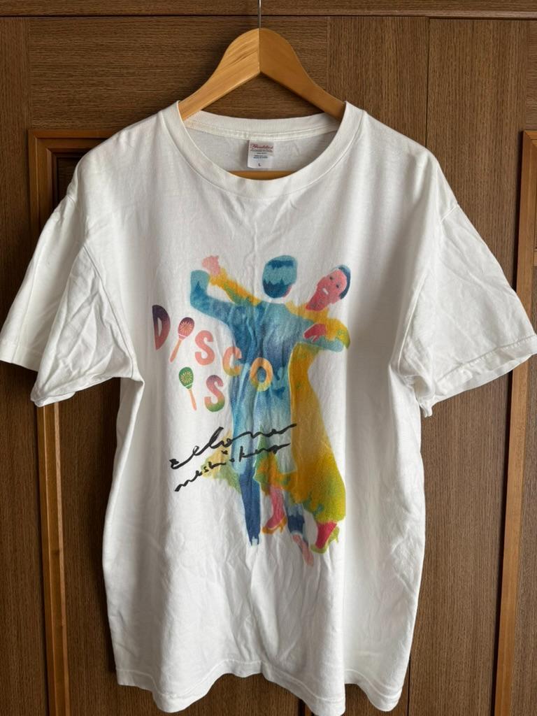 坂本慎太郎 ディスコって Tシャツ（Lサイズ）