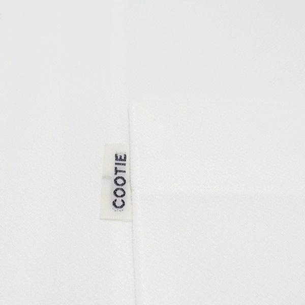 美品 COOTIE オープンネック 半袖 シャツ ホワイト L オーバーサイズ