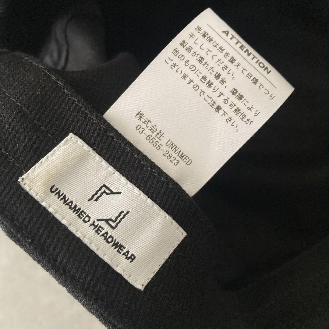 帽子 UNNAMED HEADWEAR MIDDLE CAP BLK