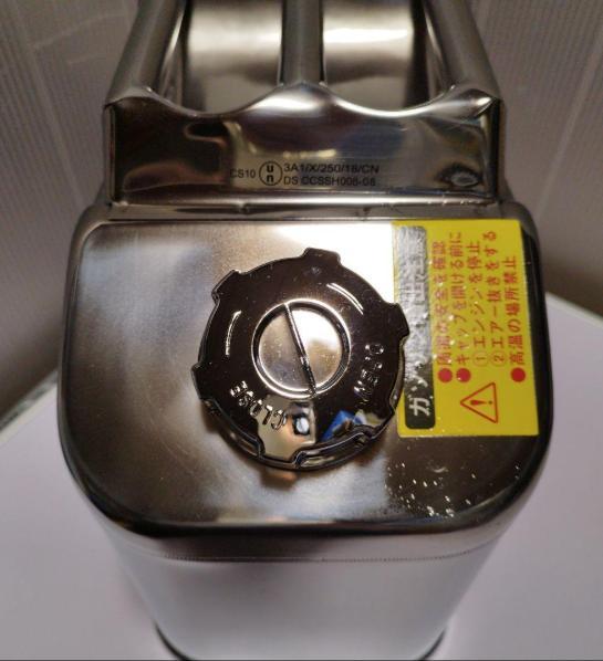 ステンレス　(SUS304) 　ガソリン携行缶　縦型　10L×2個