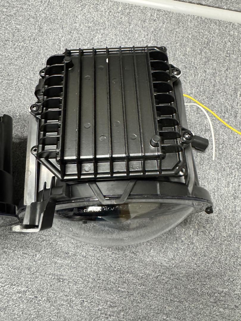Jeep ラングラー イカリング付 LED ヘッドライト ラダーマシーン