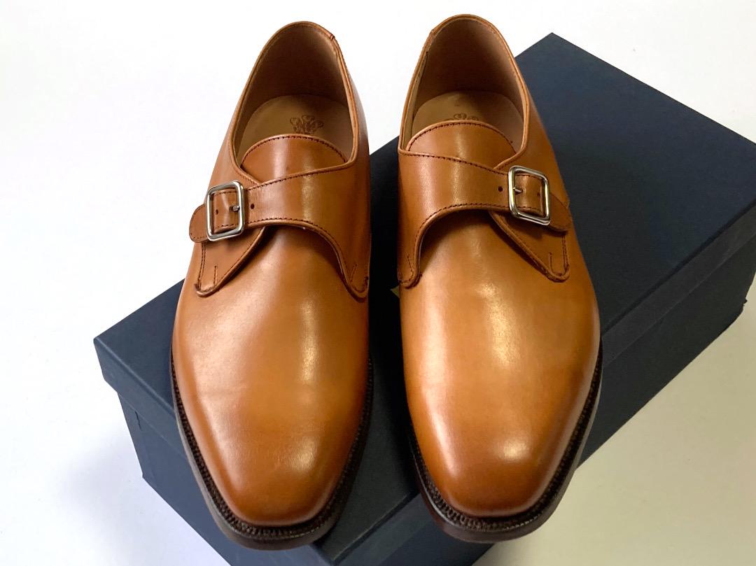 Tricker’s MAYFAIR シングルモンク カーフ 英国製 UK6.5