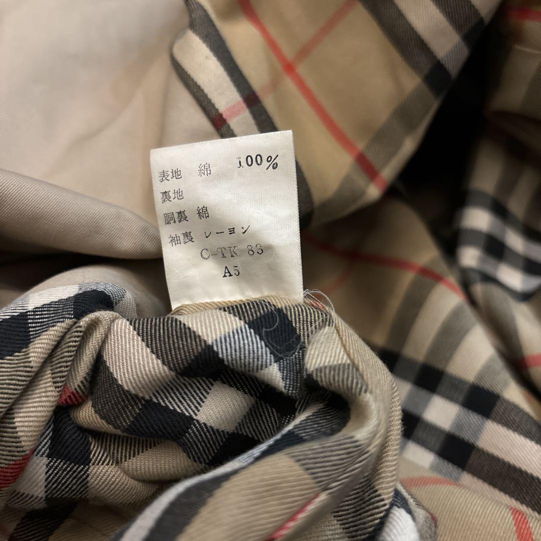 ⭐️BURBERRY  ステンカラーコート　ノバチェック　ベージュ