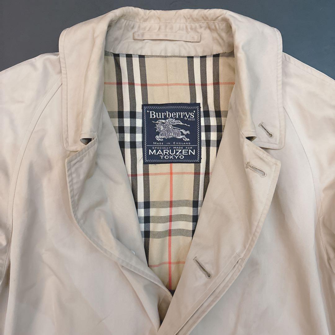 ⭐️BURBERRY  ステンカラーコート　ノバチェック　ベージュ