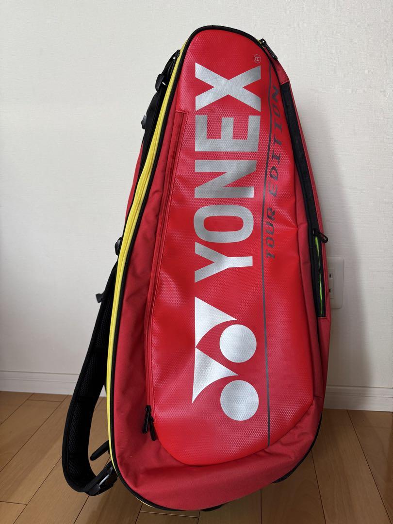 YONEX ツアーエディション ラケットバッグ レッド
