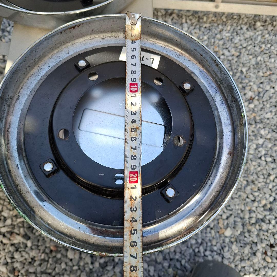 ふそう大型トラックメッキハブカバー エアロカバーホイールカバーキャップ 品やや傷や汚れあり BRIGHTFACE_UK