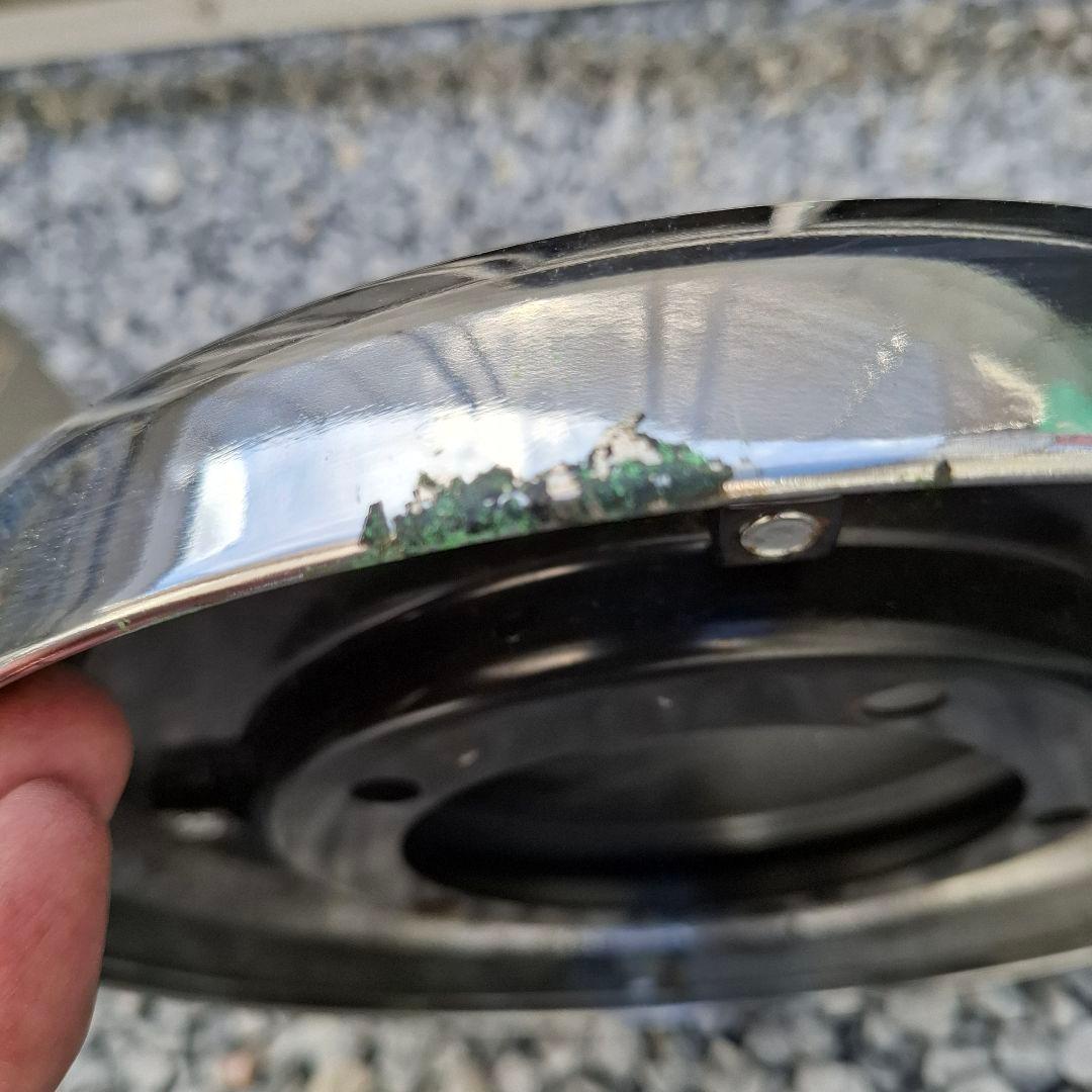 ふそう大型トラックメッキハブカバー エアロカバーホイールカバーキャップ