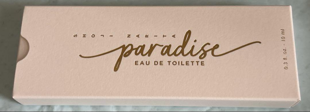 成田昭次さんプロデュース香水　paradise 成田昭次プロデュース香水「paradise」FC会員限定受注販売決定