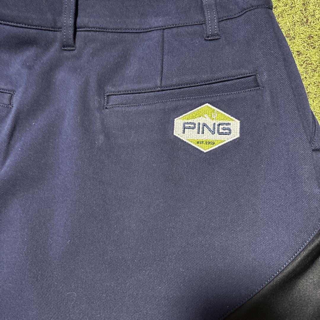 タグ付きPING レディース ゴルフスカート ネイビー 新品