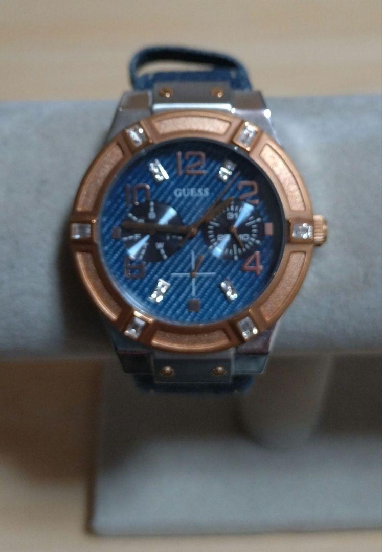 GUESS　ゲス　 デニム腕時計　デニムベルト