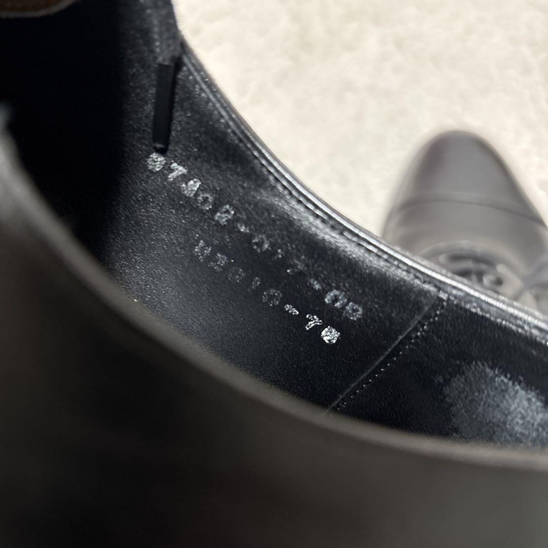 三陽山長　上級ライン　匠友二郎　キャップトゥ　ストレートチップ　7.5