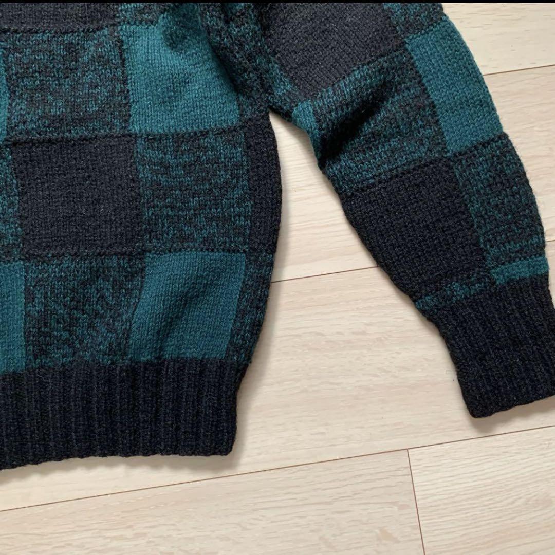 美品　polo country Ralph Lauren hand knit Ｌ