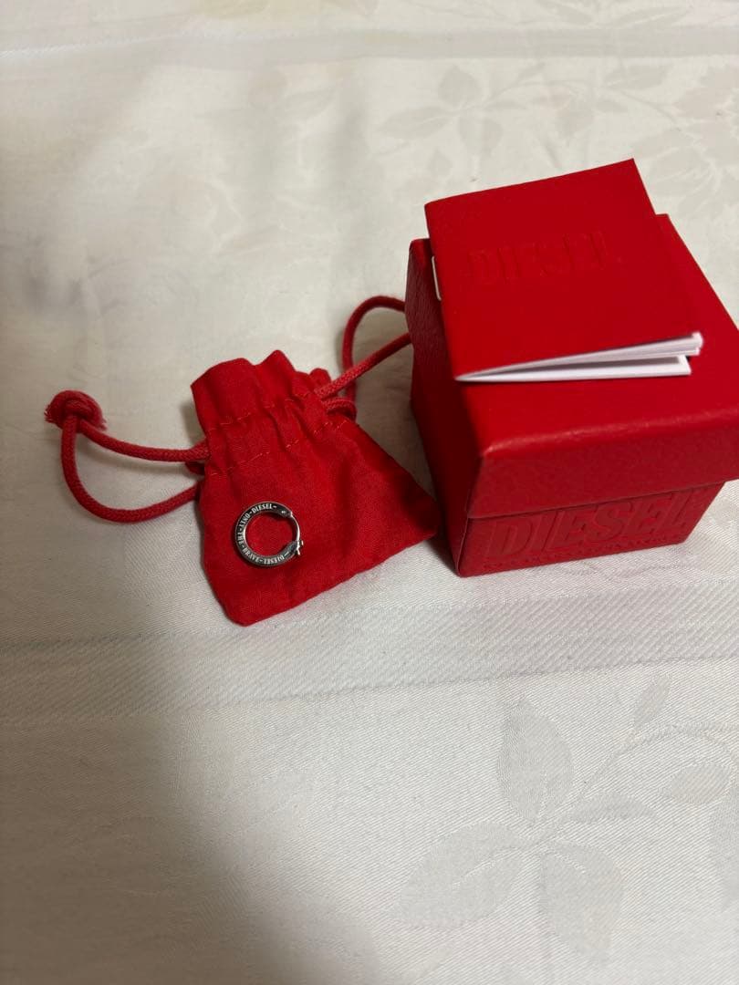 ピアス(片耳用) DIESEL シルバー