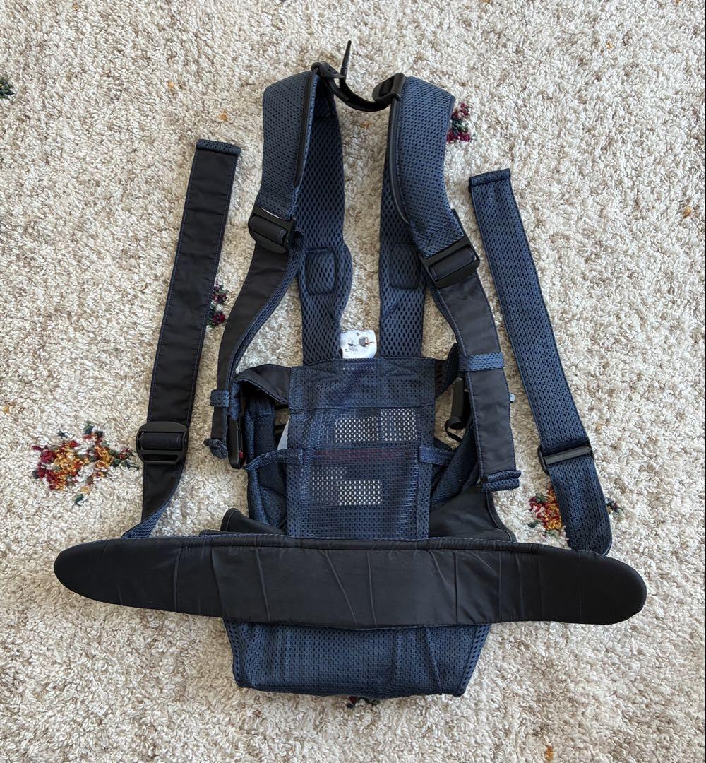 BABYBJÖRN ベビーキャリア ONE KAI ネイビー 抱っこ紐 メッシュ