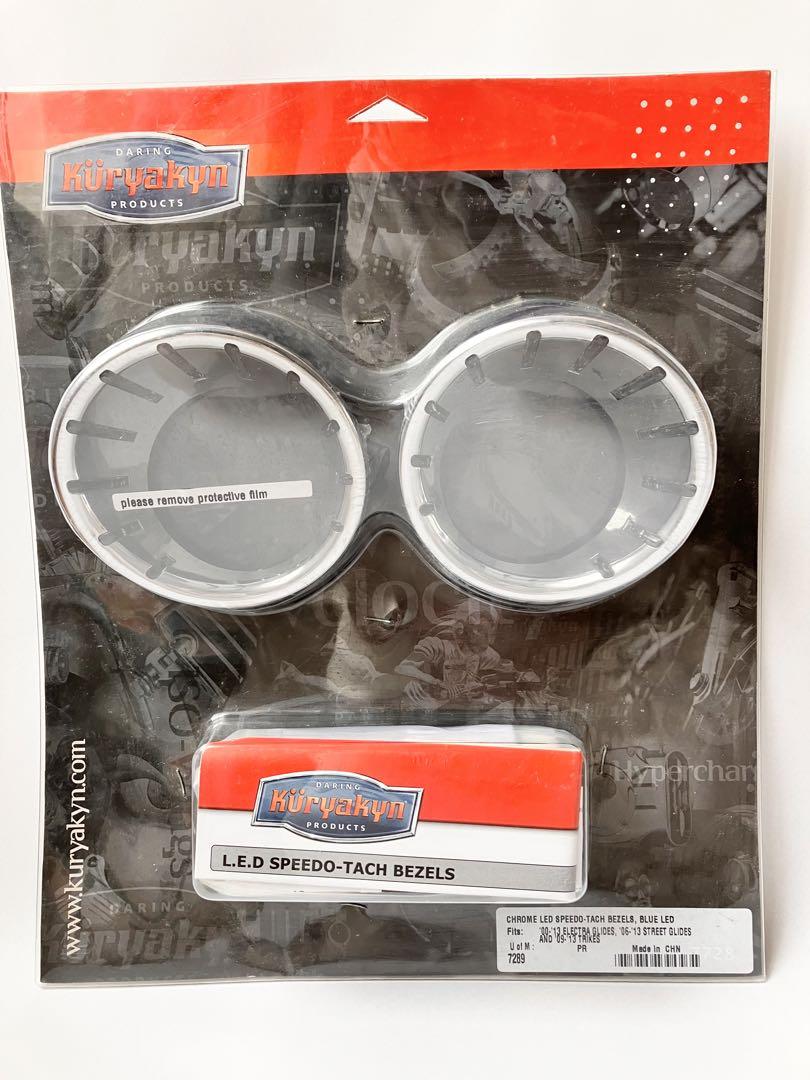 匿名配送⭐️ CHROME LED SPEEDO-TACH BEZELS