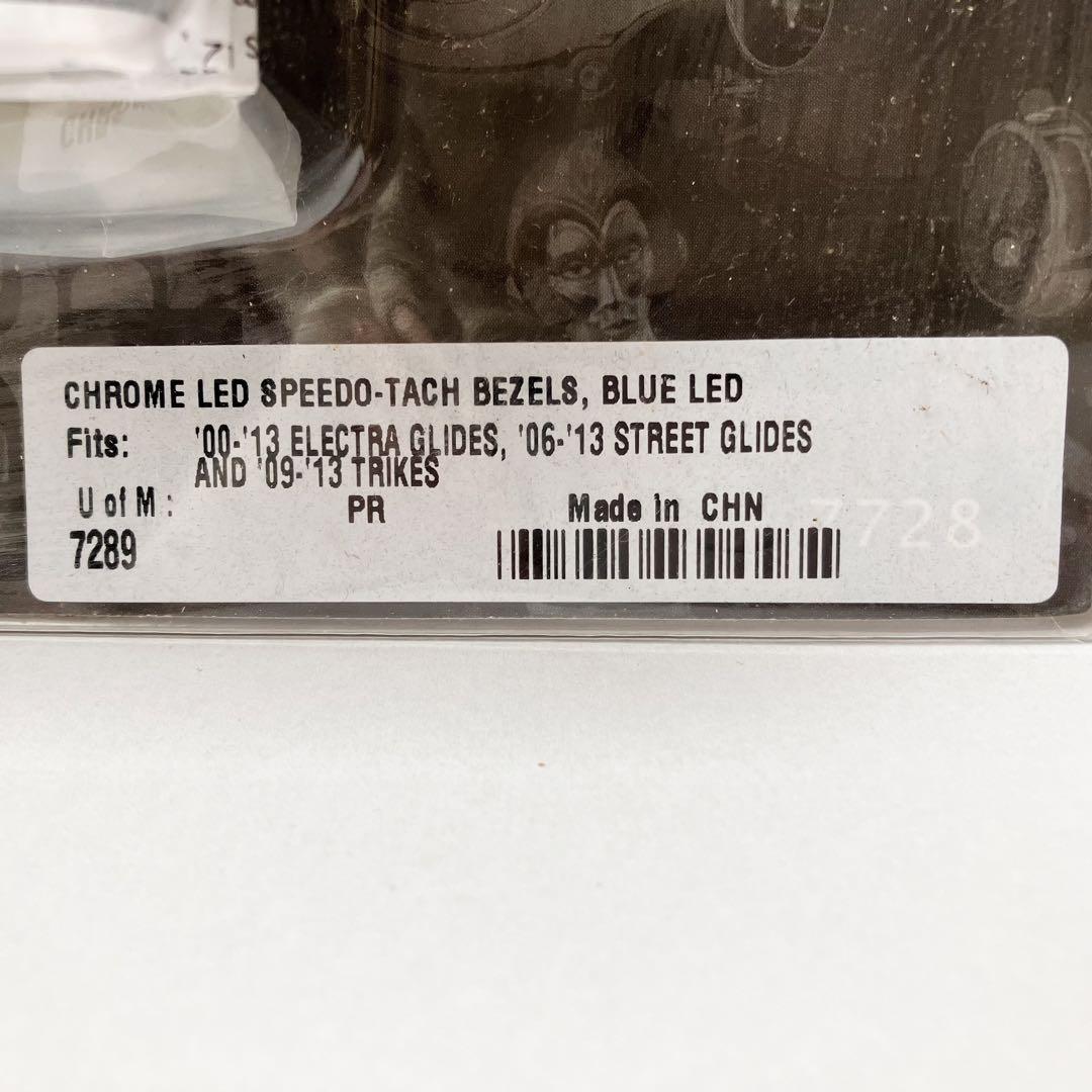 匿名配送⭐️ CHROME LED SPEEDO-TACH BEZELS