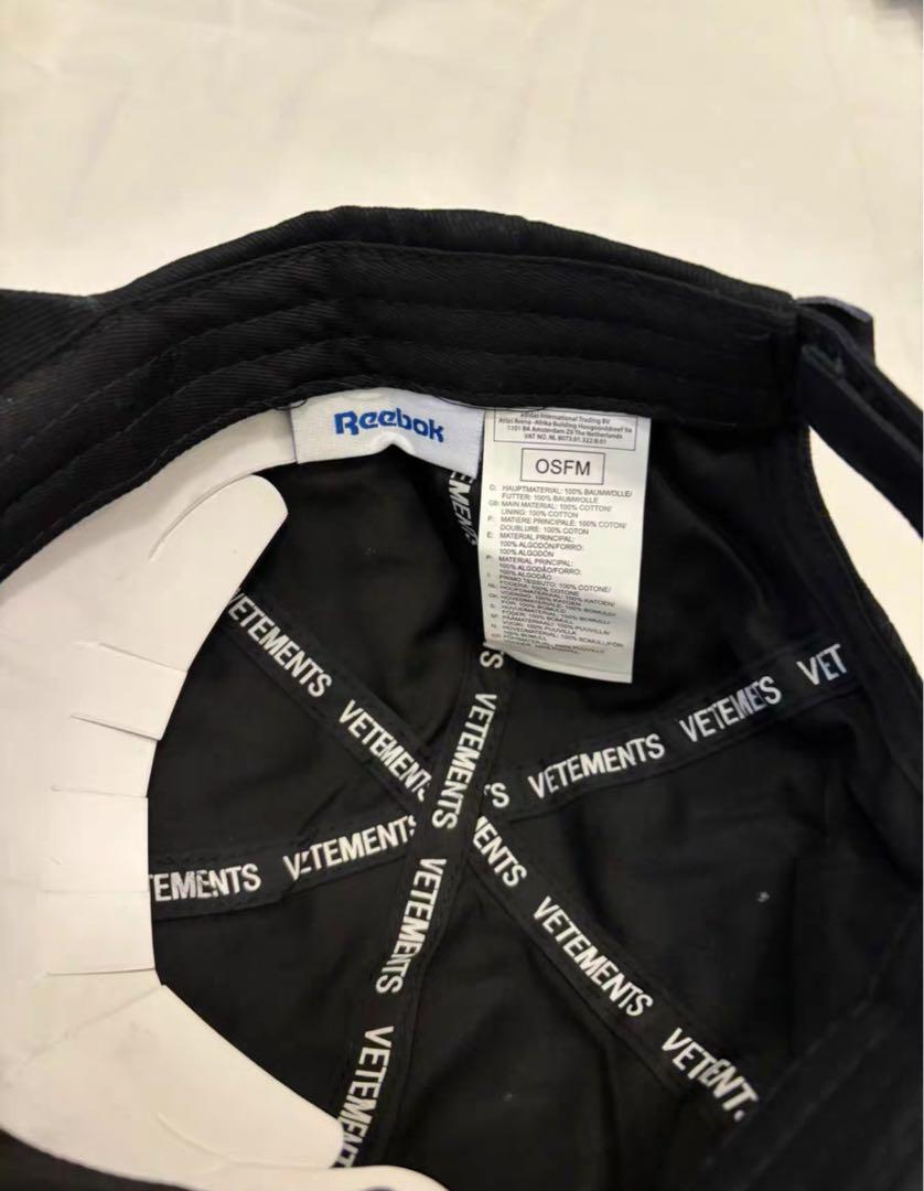 VETEMENTS×REEBOK フレイムキャップ