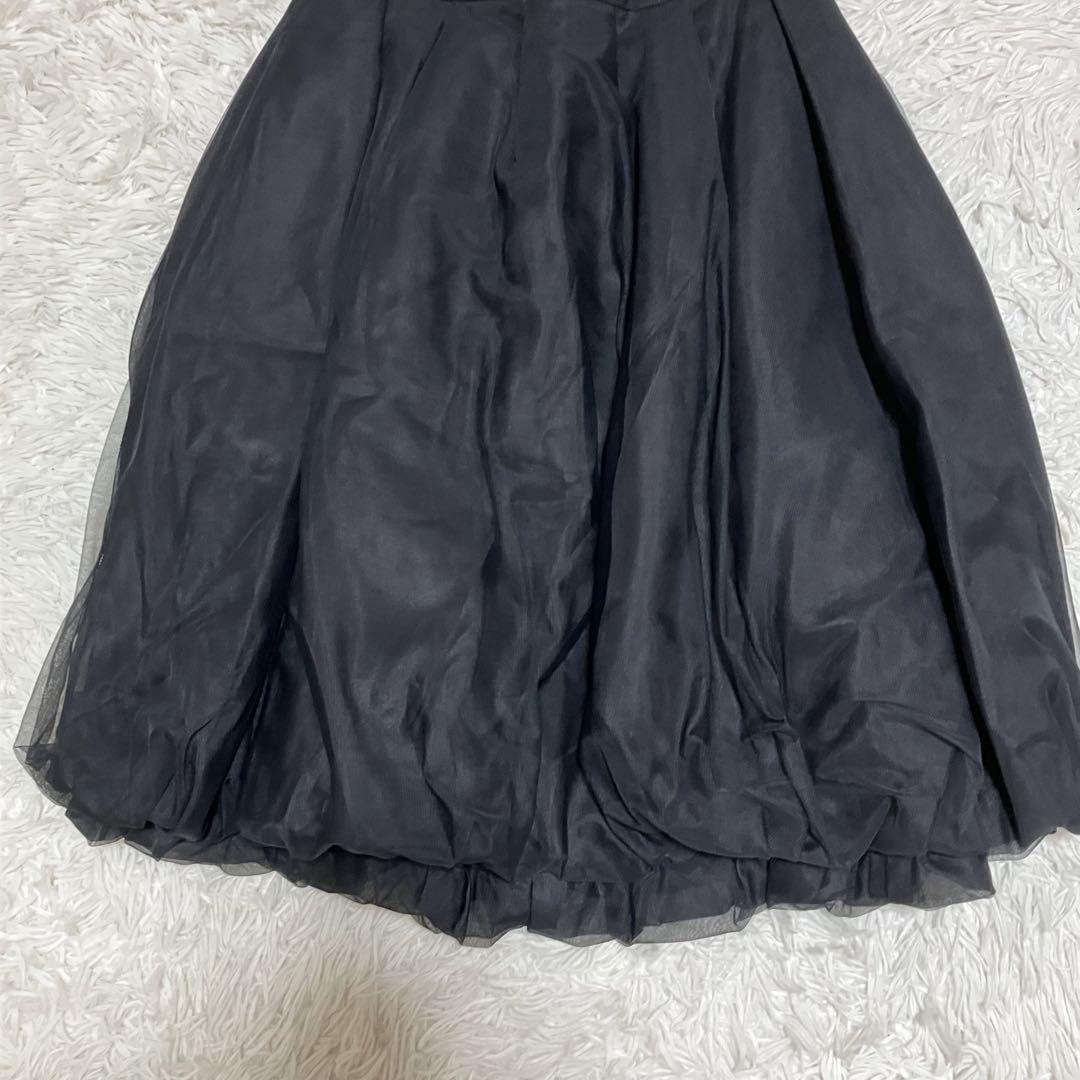 フォクシー✨FOXEY 即日完売モデル チュール バルーンスカート シルク M フォクシー✨FOXEY 即日完売モデル チュール バルーンスカート