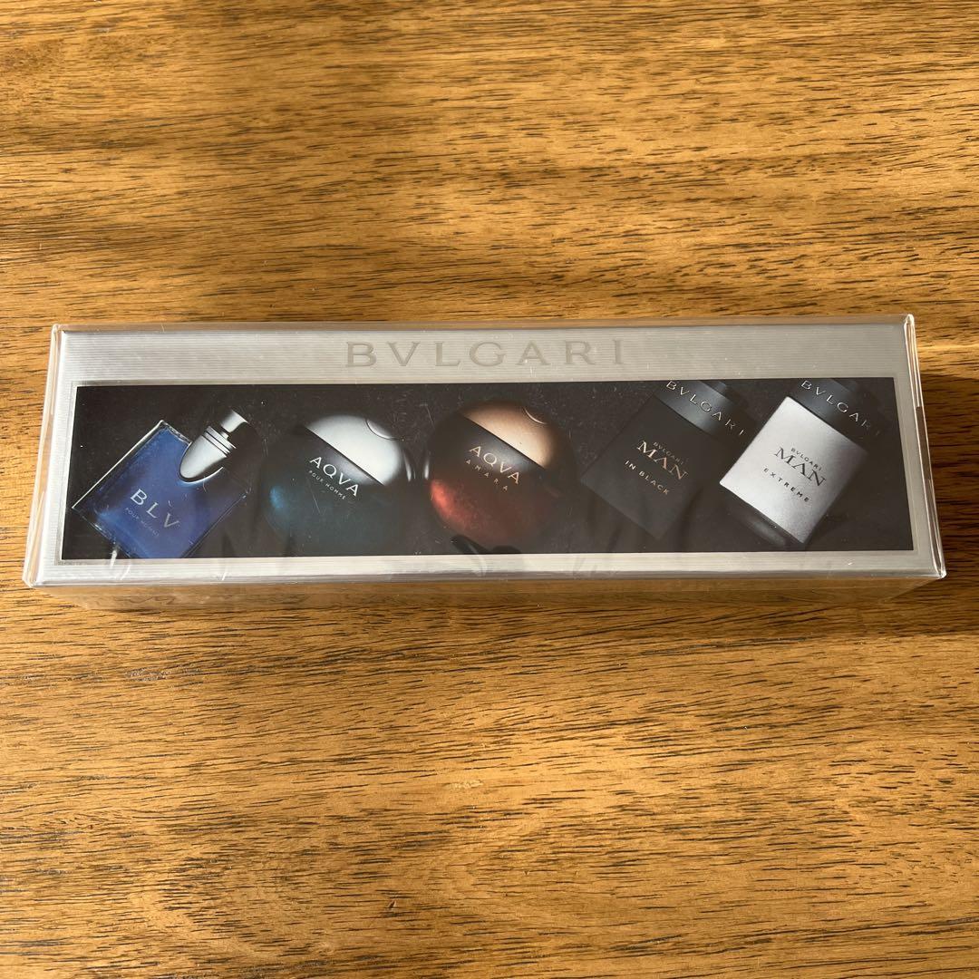 メンズ　香水　BVLGARI ブルガリ　ミニボトルセット