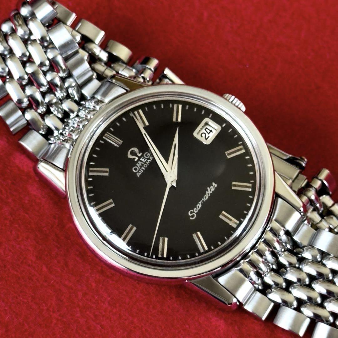 OH済 オメガ シーマスター Cal.562 自動巻き 1961年 腕時計 昭和