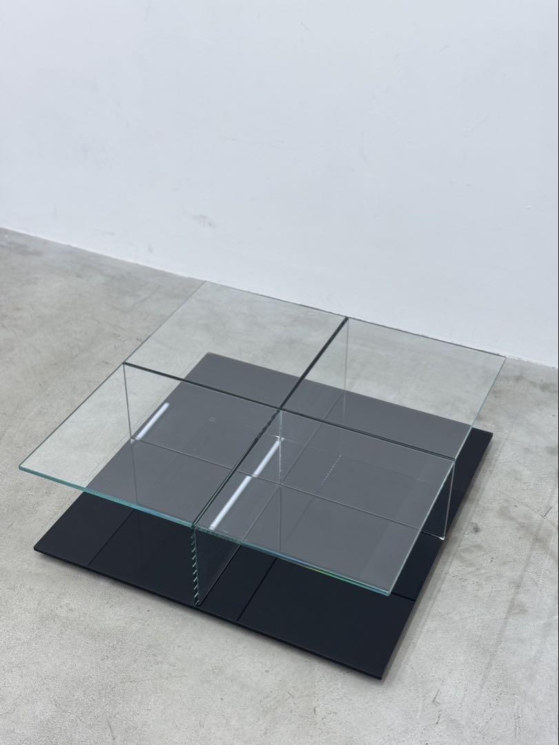 カッシーナ Cassina MEX269 ローテーブル ガラス 近隣送料無料