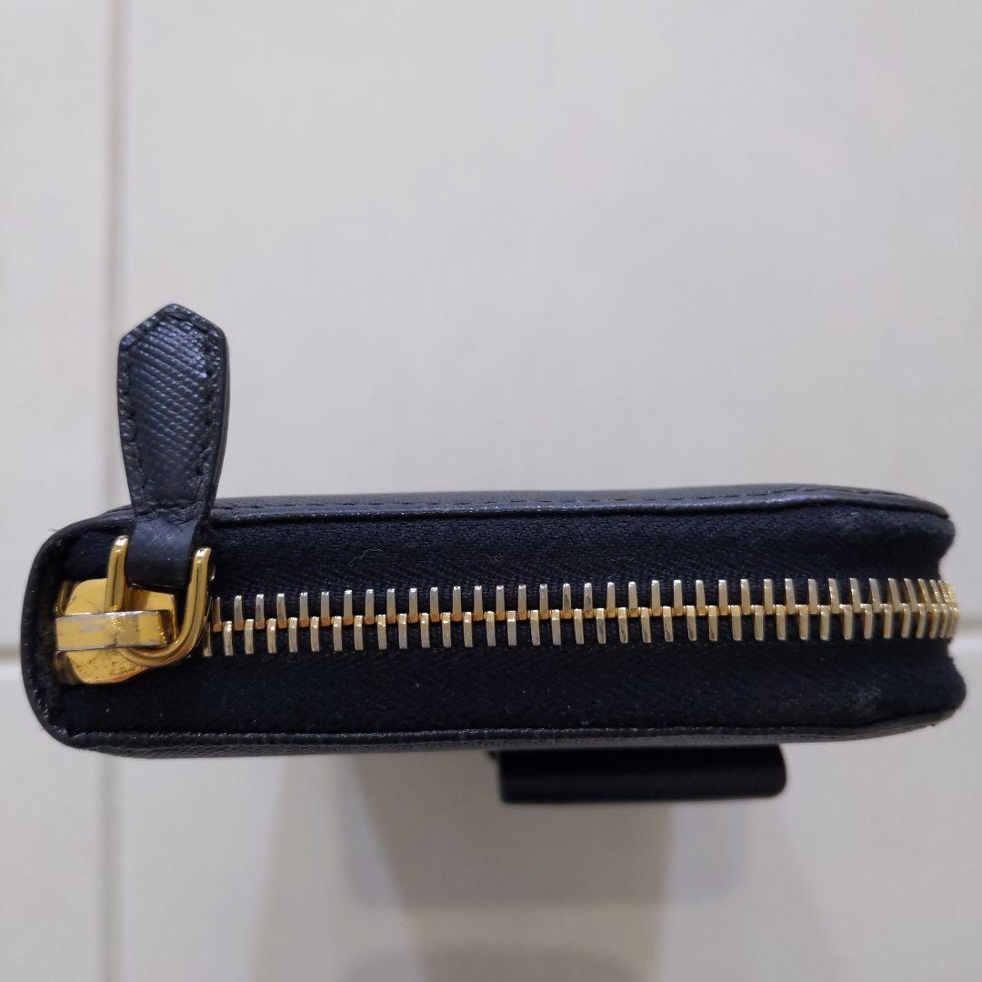 PRADA ブラック サフィアーノレザー 長財布