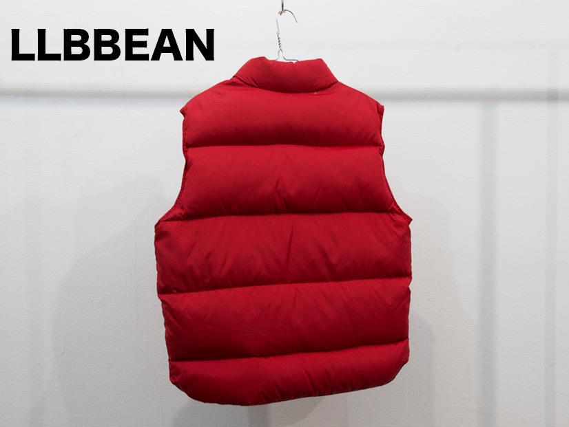 （超美品）LLBEAN エルエルビーン　Down vest ダウンベスト　レッド