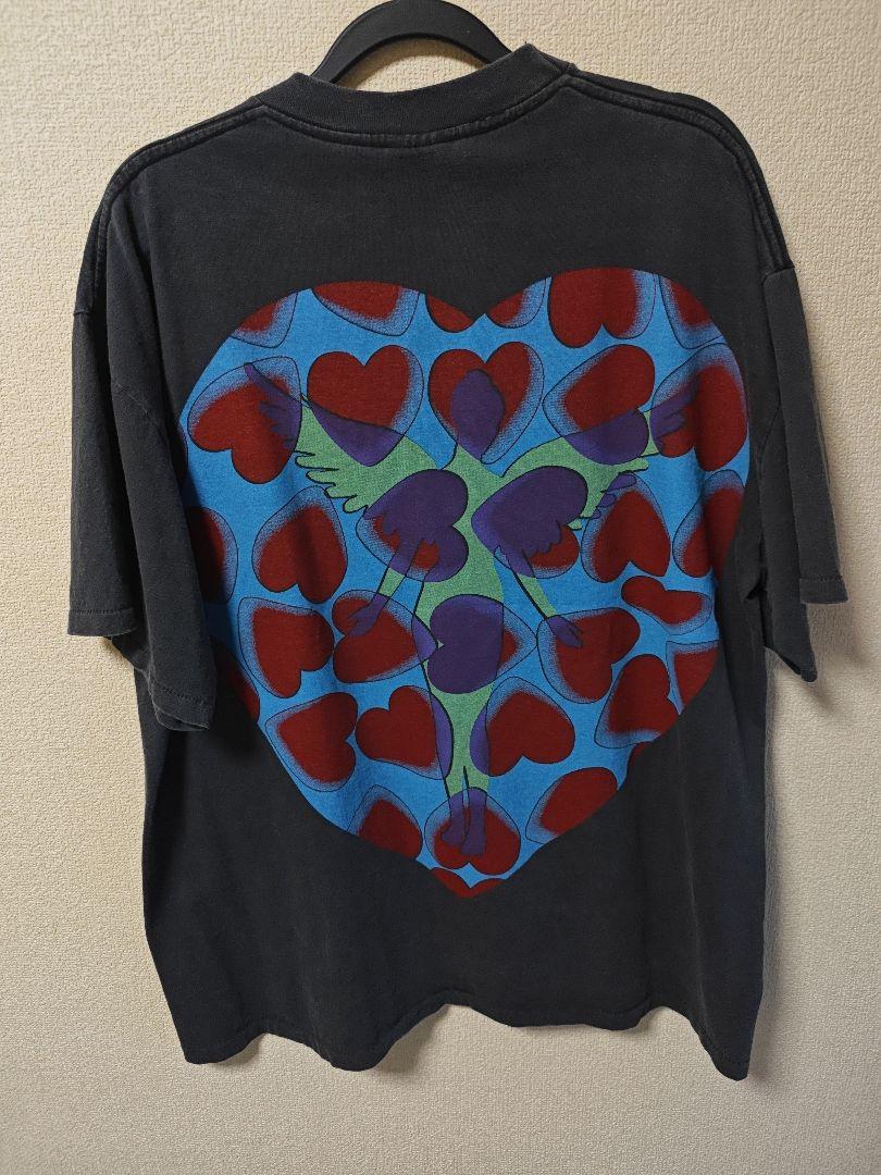 NIRVANA ハートデザイン Tシャツ USA製 XLサイズ