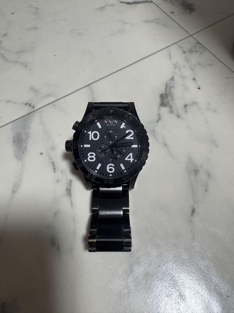 NIXON デジタルクロノグラフ ブラック THE51 30CHRONO