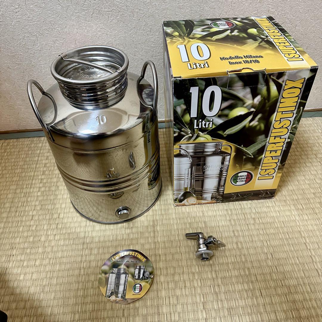 イタリア製 ステンレスジャグ （SUPERFUSTINOX） 美品