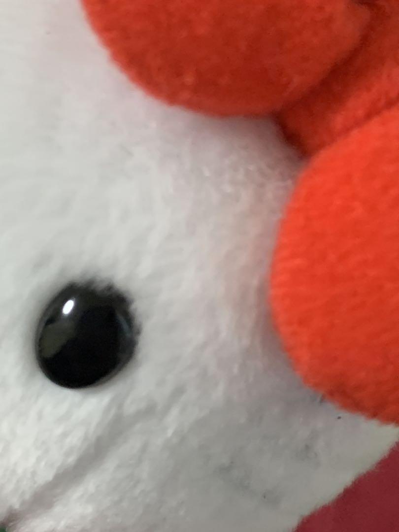 ハローキティ ポケットぬいぐるみ カードケース　レトロ　ファンシー　約15cm