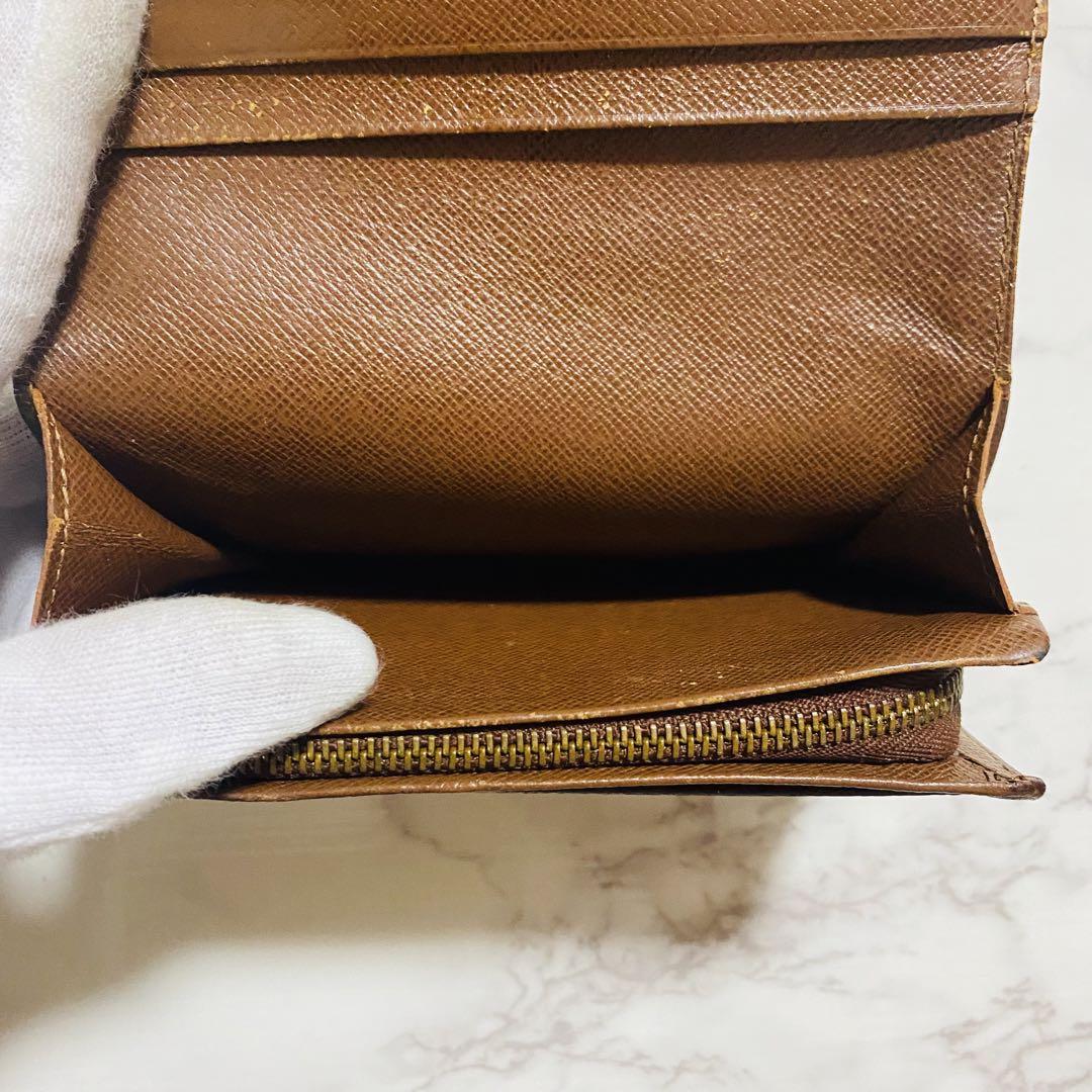 LOUIS VUITTON ルイヴィトン モノグラム ポルトフォイユ 折り財布