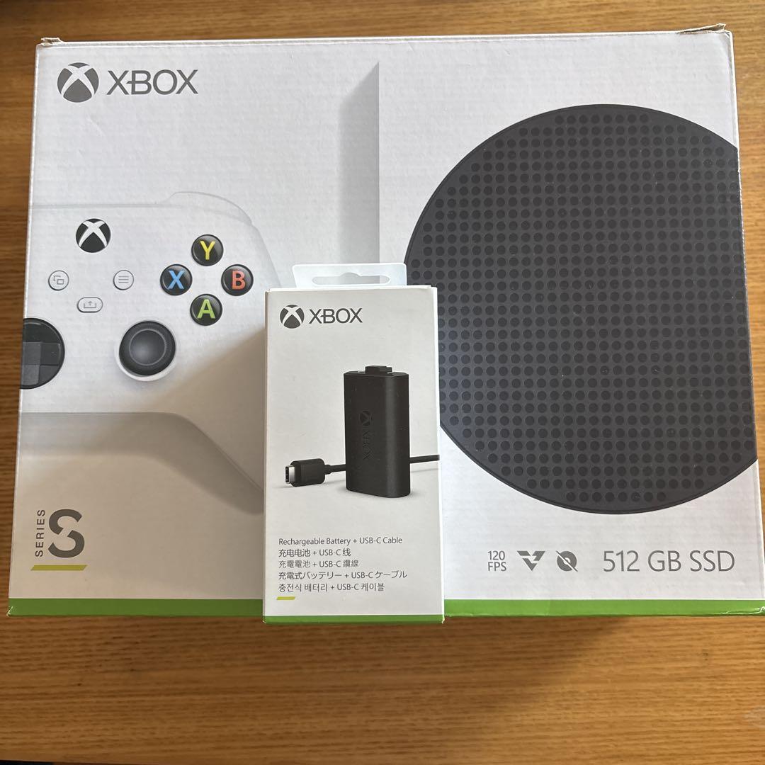 偉大な S Series Xbox 512 充電式バッテリー付き-正規品 本体 GB その他