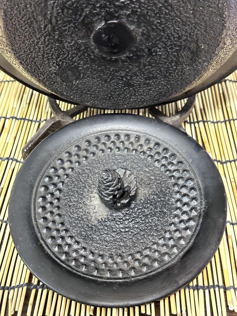 希少品 南部鉄瓶 容量5.5リットル 南部名工寳泉造大アラレ 超 希少品 南部鉄瓶 容量5.5リットル 南部名工寳泉造大アラレ 超