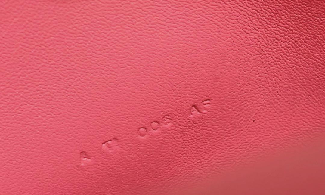 HERMES エルメス　長財布 ドゴン　ロング　ローズアザレ　美品　ピンク