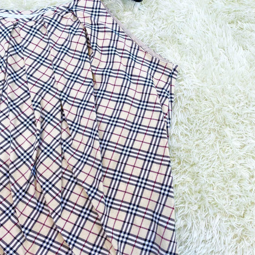 極美品✨️BURBERRY ノバチェック ホースロゴ キャミソール 38 M